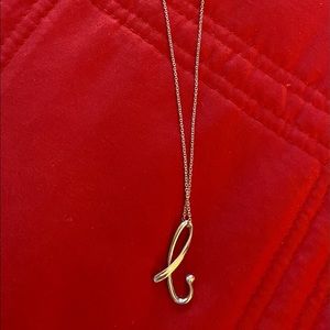 Tiffany & Co. Alphabet Pendant - Letter B